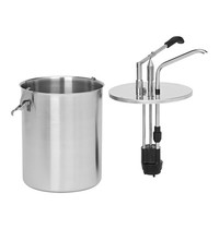 HOVICON Saus/Dressingbar RVS instelbaar tot 40g | Met hevelbediening | 10 liter/ Ć23,5 HOVICON Saus/Dressingbar RVS instelbaar tot 40g | Met hevelbediening | 10 liter/ Ć23,5