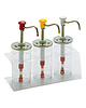 Hovicon Saus/Dressingbar met RVS deksel en drukknop dispenser |  3x 950ml 