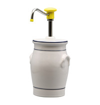 EMGA Sauzen dispenser keramische pot 30ml/02L | Ć15x33(h)cm EMGA Sauzen dispenser keramische pot 30ml/02L | Ć15x33(h)cm