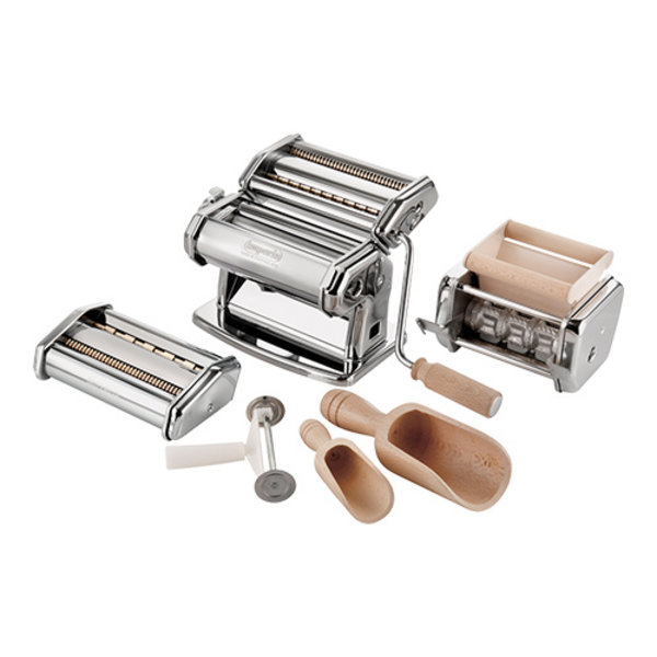 Pasta-apparaat verchroomd gepolijst staal Home N.501 | 185x160x205(h)mm