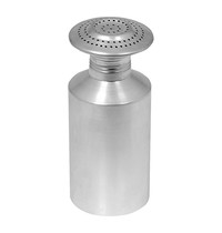 EMGA Zoutstrooier aluminium met schroefdop 19(h)cm EMGA Zoutstrooier aluminium met schroefdop 19(h)cm