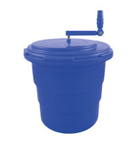 EMGA Slacentrifuge slagvast kunststof met uitneembare korf en 3 etages 20 liter Ø44x55(h)cm EMGA Slacentrifuge slagvast kunststof met uitneembare korf en 3 etages 20 liter Ø44x55(h)cm