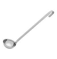 EMGA Opscheplepel RVS naadloos met non drip 0,125 liter Ć8x32(l)cm EMGA Opscheplepel RVS naadloos met non drip 0,125 liter Ć8x32(l)cm