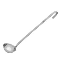 EMGA Opscheplepel RVS naadloos met non drip 0,080 liter - Ć7x30(l)cm EMGA Opscheplepel RVS naadloos met non drip 0,080 liter - Ć7x30(l)cm