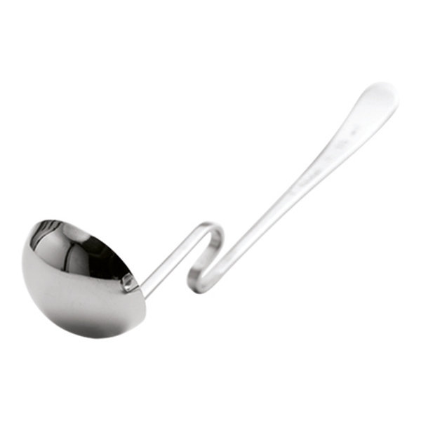 Sauslepel | Gebogen RVS | Ø47x170mm