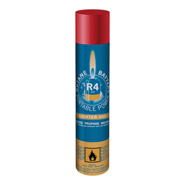 Gasbus R4 voor gasaansteker & koksbrander 125gr