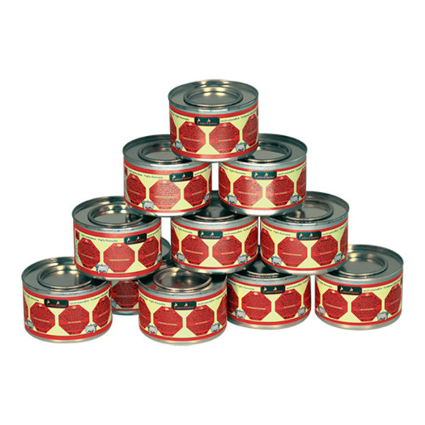 Brandpasta blikjes (24x200gr)
