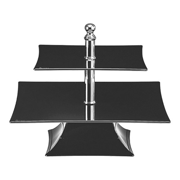 Taartstandaard | Polycarbonaat | 250x250/350x350mm