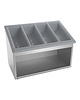 EMGA Buffetbestek + Servettenstandaard | RVS | Incl. Bestekbak | 530x320x400(h)mm 