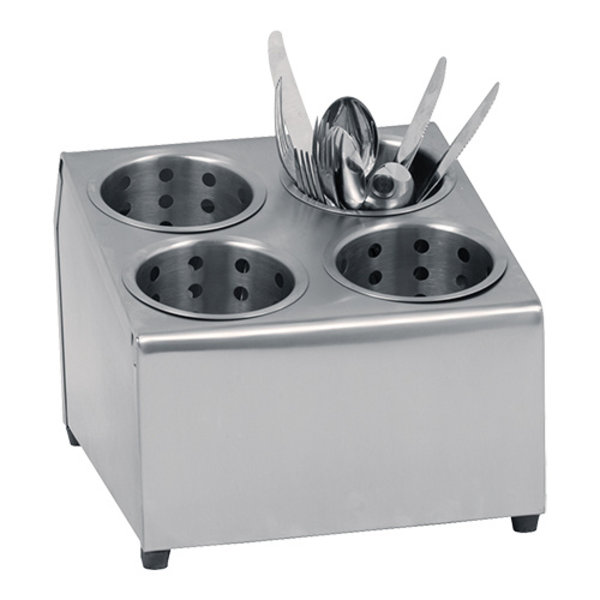Bestekuitgifte Unit | RVS | Incl. RVS Bekers | 300x250x210(h)mm