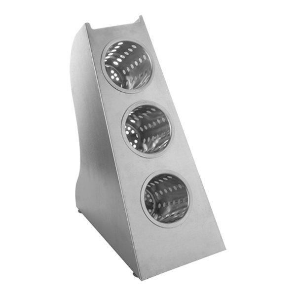 Bestekuitgifte Unit | RVS | Incl. RVS Bekers | 200x340x430(h)mm