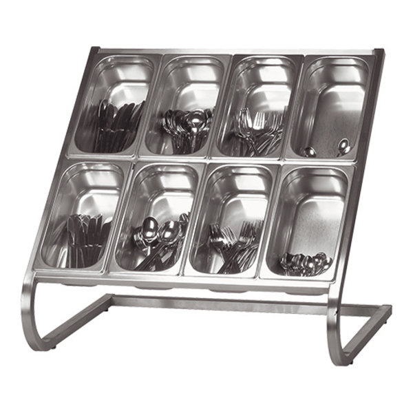 Buffetuitgifte/Garneer Unit | 8x GN 1/3 | 730x600x660(h)mm