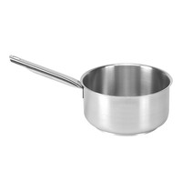Pujadas Steelpan | INOX PRO | RVS | 2.3L | Div. Warmtebronnen | Ø180x90(h)mm 