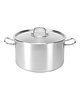 Pujadas Kookpan | INOX PRO | RVS | 6.3L | Div. Warmtebronnen | Incl. Deksel | Ø240x140(h)mm 