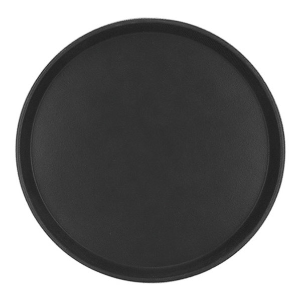 Dienblad | Glasvezel | Zwart | Antislip | Ø360mm