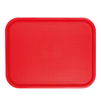 CaterChef Dienblad | Polypropyleen | Rood | 455x355x20(h)mm