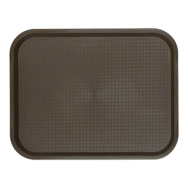 Dienblad | Polypropyleen | Bruin | 350x270x20(h)mm