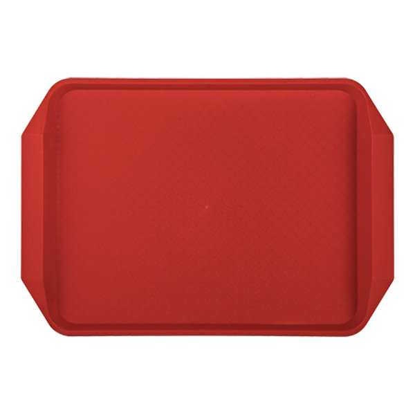 Dienblad | Polypropyleen | Rood | 420x300x25(h)mm