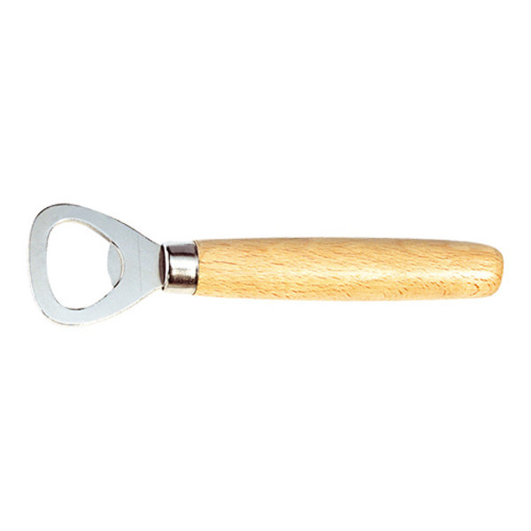 Flesopener | Staal | Houten Greep | 130(l)mm