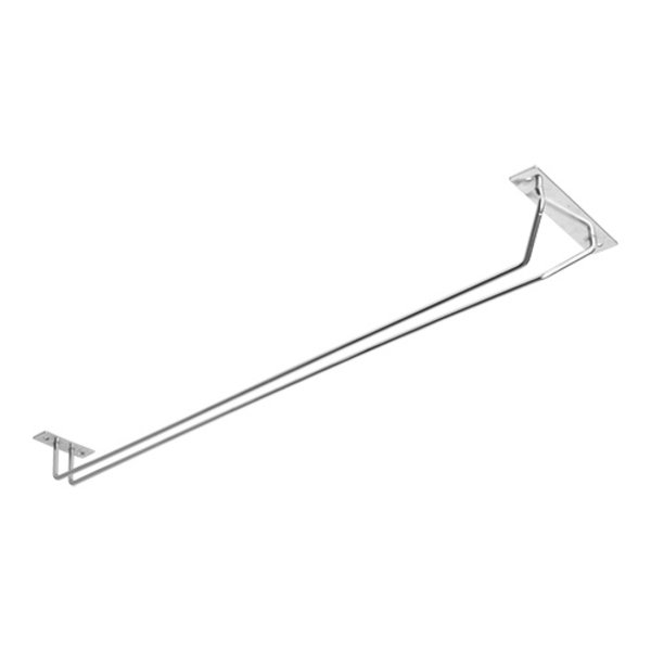 Glazen ophangrek RVS plafond model 68(l)cm