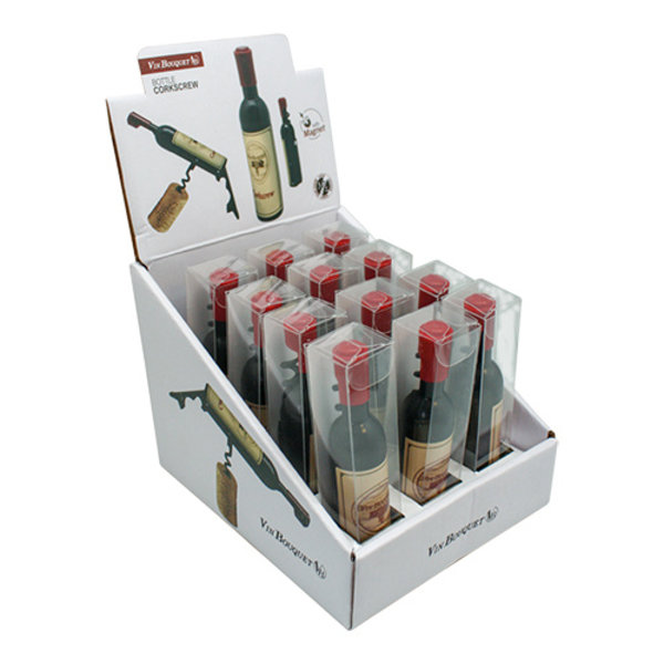 Kurkentrekker | Display | 12 Stuks | 160x130x140(h)mm