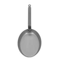 De Buyer Vispan plaatstaal ovaal | 260x350x40(h)mm