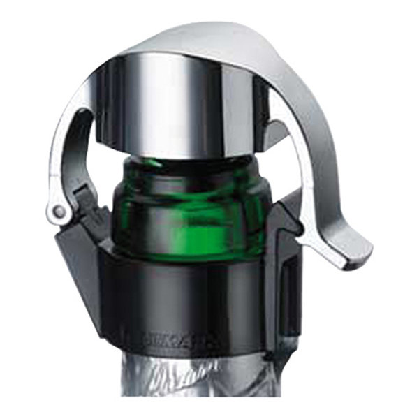 Champagnefles Afsluiter | Zwart | RVS