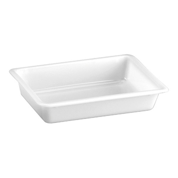 Restbak wit kunststof 34x23x7(h)cm