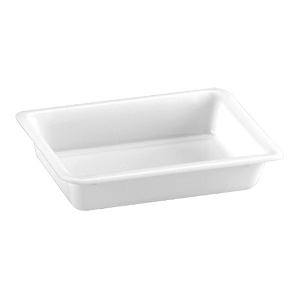 Restbak wit kunststof 30x21x6(h)cm