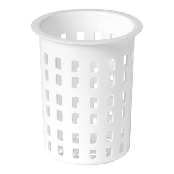 Bestekbeker polyethyleen rond  Ø10x13(h)cm