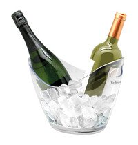 Vin Bouquet Wijnkoeler | Polystyreen | Transparant | Ovaal | 270x200x200(h)mm 