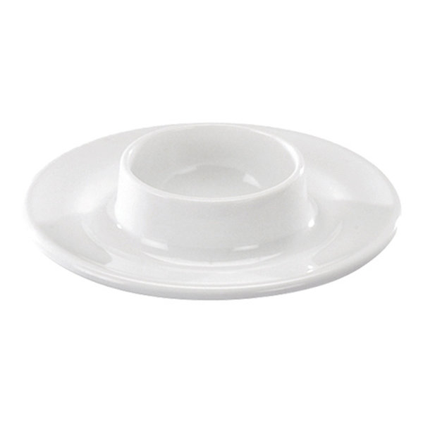 Eierdop met vaste schotel melamine|  Ø9,2cm