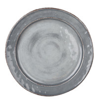 EMGA Bord grijs melamine Ø28,0cm