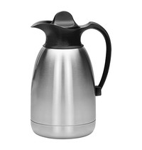 EMGA Isoleerkan | RVS | Dubbelwandig | Schroefdop + Uitschenktuit | 1.5L | 260(h)mm 