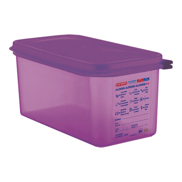 Voedseldoos | Anti-allergeen | 6L | 1/3GN | 325x176x150(h)mm
