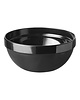 EMGA Serveerschaal | Melamine | Zwart | 50cl | Per Stuk | Ø140x65(h)mm 