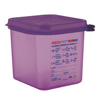 Araven voedseldoos 1/6GN 176x162x150(h)mm Araven voedseldoos 1/6GN 176x162x150(h)mm