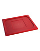 CaterChef Deksel Rood | 1/2 GN | 325x265mm 