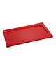 CaterChef Deksel Rood | 1/3 GN | 325x176mm 