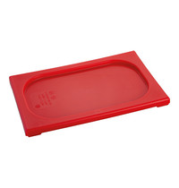CaterChef Deksel rood | 1/4 GN | 265x162mm CaterChef Deksel rood | 1/4 GN | 265x162mm