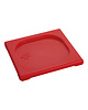 CaterChef Deksel Rood | 1/6 GN | 176x162mm 