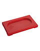 CaterChef Deksel Rood | 1/9 GN | 176x108mm 