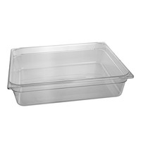 CaterChef Gastronorm Bak | Polycarbonaat | 43.0L | 2/1GN | 650x530x150(h)mm