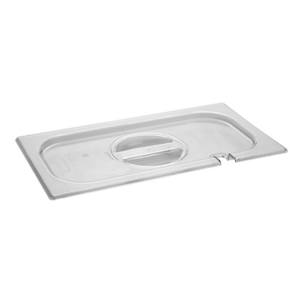 Gastronorm Deksel | Polycarbonaat | Lepel Uitsparing | 1/3 GN | 325x176mm