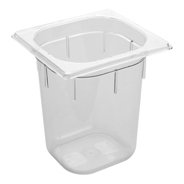 Gastronorm Bak | Polycarbonaat | 3.2L | 1/6GN | 176x162x200(h)mm