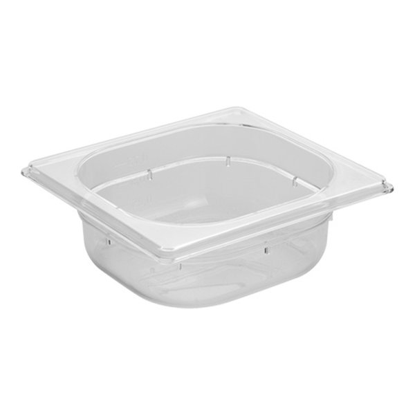 Gastronorm Bak | Polycarbonaat | 1.0L | 1/6GN | 176x162x65(h)mm