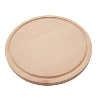 EMGA Snijplank | Beukenhout | Sapgeul | Ø280x20(h)mm 