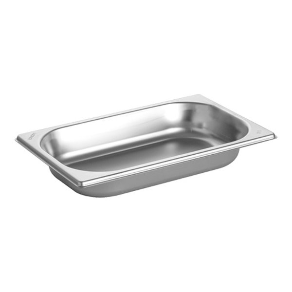 GN-Bak | RVS | 1/4 GN | Hoogte 40mm | 265x162x40(h)mm