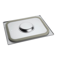 CaterChef Gastronorm Deksel | Siliconen Afdichtrand | 1/2 GN | 325x265mm