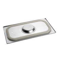CaterChef Gastronorm Deksel | Siliconen Afdichtrand | 1/3 GN | 325x176mm